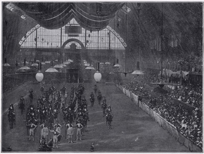 The Military Pageant at the Royal Military Tournament, 1895